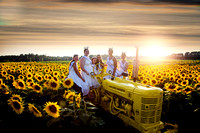 2023 Ambassador girls Sunflower field