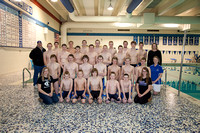 Boy's swimming team